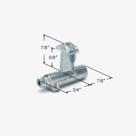 View of latch hook for 82-055