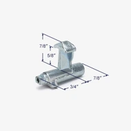 View of latch hook for 82-055