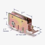 Stegbar door rollers aluminium sliding patio doors DR206 2250 1349 DR358 