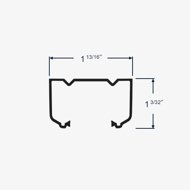 Dimensions for the 23-553 track