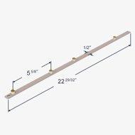 Dimensions for 38-953 tie bar