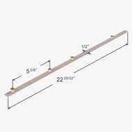Dimensions for 38-953 tie bar
