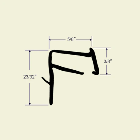 Profile view of 55-134