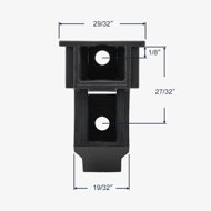 Dimensions for 18-200
