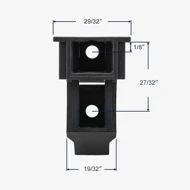 Dimensions for 18-200