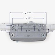 Alternate view and dimensions for 39-239C