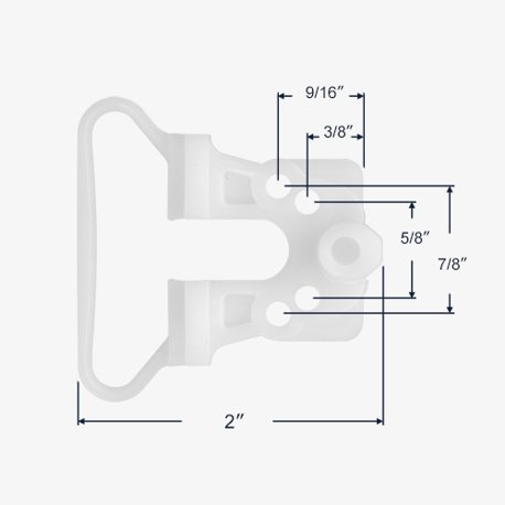 Alternate view and dimensions for 38-210