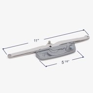 Dimensions for 39-433C in the folded position