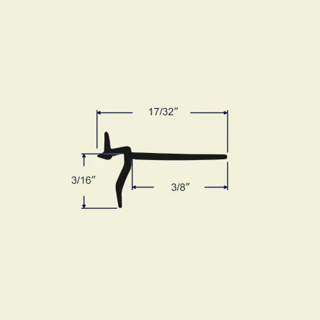 Profile and dimensions of 55-214