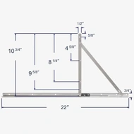 Dimensions for 36-004-22