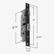 Mortise Dimensions for 40-222