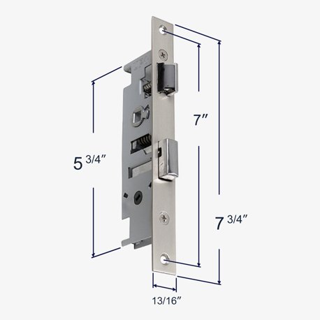 Mortise Dimensions for 40-223