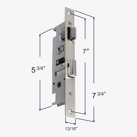 Mortise Dimensions for 40-223