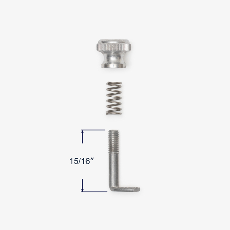 Disassembled view and dimensions for 70-050E