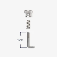 Disassembled view and dimensions for 70-050E