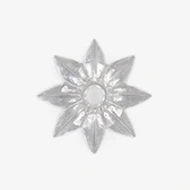 Clear Decorative Star Rosette, 1-1/8" Thumbnail Image