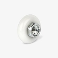 3/4" Round Shower Door Wheel