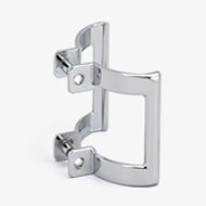 Chrome Finish Shower Door Handle Set, 2"