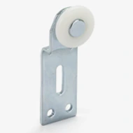 Front, 1/4" Offset Closet Door Hanger, 1" Dia. Thumbnail Image