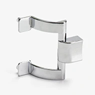 Door Handle With Towel Bar Insert, 2-1/4" Thumbnail Image