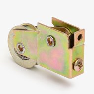 Sliding Glass Door Roller, 1-1/4" dia Steel Concave BB