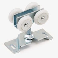 4 Wheel Wardrobe Roller & Bracket