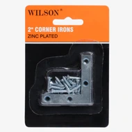 2" Corner Irons, 4 Pack with Screws Thumbnail Image