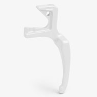 Rust Resistant Crank Handle Folding Crank Handle For Windows - Rust Resistant Replacement Window Operator Handle (White) Casement Window Crank