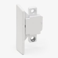 White Surface Mounted Window Latch, 1-1/2"