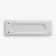 White Mail Slot