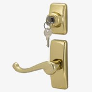 Lever Handle With Deadbolt Set