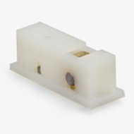 Window Roller, Flat Brass Wheel