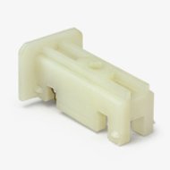 Sliding Window Roller, Flat Brass Wheel