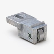 Die Cast Sliding Window Roller, Flat Wheel