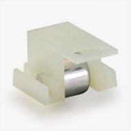 Sliding Window Roller, 3/8" Flat Wheel