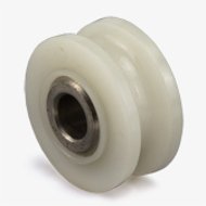 Replacement Nylon Concave Wheel, 11/16" dia.