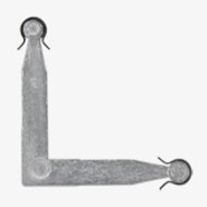 Self-Lock Storm Window Corner, 1/4" x 1/8"