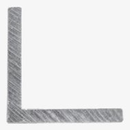 Shower Door Corner, 3/16" x 5/16"