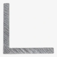 Shower Door Corner, 3/16" x 5/16" Thumbnail Image