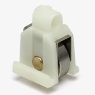 Sliding Roller Assembly, 9/16" SS Flat Wheel
