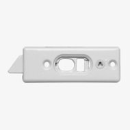 White Metal Neutral Tilt Latch, 2-5/16"