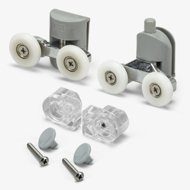 Shower Door Roller and Bumper Kit