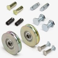 1-1/2" dia Roller And Axle Kit