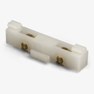 Tandem Window Roller, 3/8" Flat Brass