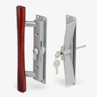 Keyed Handle Set with Plates, 3-15/16"