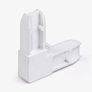 3/4" x 3/8" Outside Screen Frame Corner, White