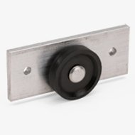 TM Top Roller, 1" Nylon Wheel