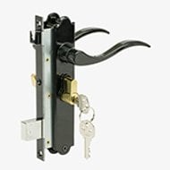 Security Door Lever Mortise Lock Set