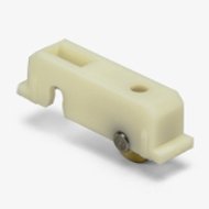 Sliding Window Roller Assembly, 7/16" Flat Wheel