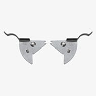 Large Butterfly Latch, Pair
